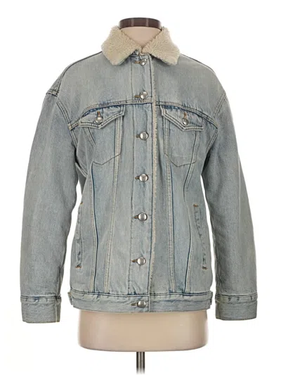 Pre-owned Wilfred Free Denim Jacket In Blue