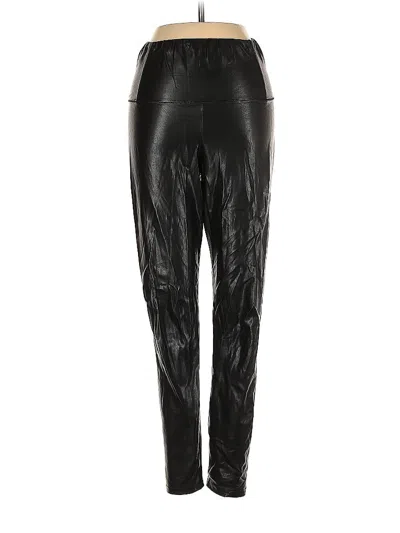 Pre-owned Wilfred Free Faux Leather Pants In Black