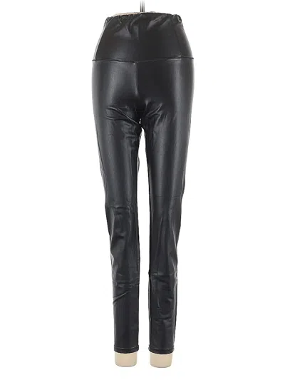 Pre-owned Wilfred Free Faux Leather Pants In Black