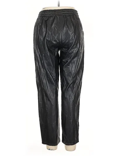 Pre-owned Wilfred Free Faux Leather Pants In Black