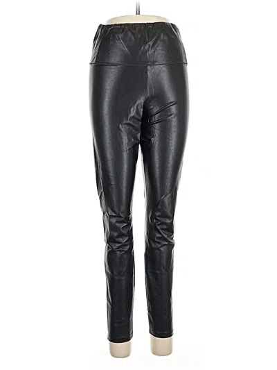 Pre-owned Wilfred Free Faux Leather Pants In Black