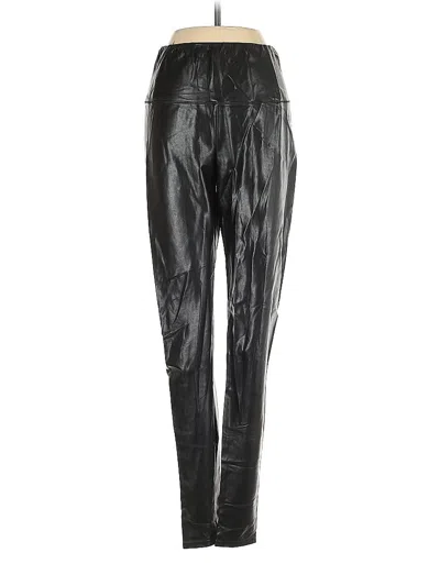 Pre-owned Wilfred Free Faux Leather Pants In Black