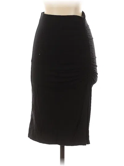 Pre-owned Wilfred Free Formal Skirt In Black