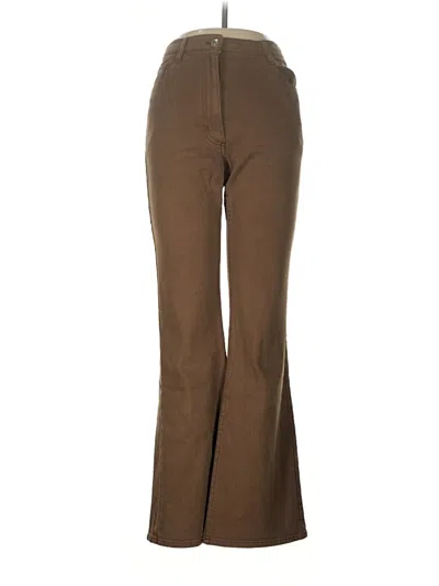 Pre-owned Wilfred Free Jeggings In Brown