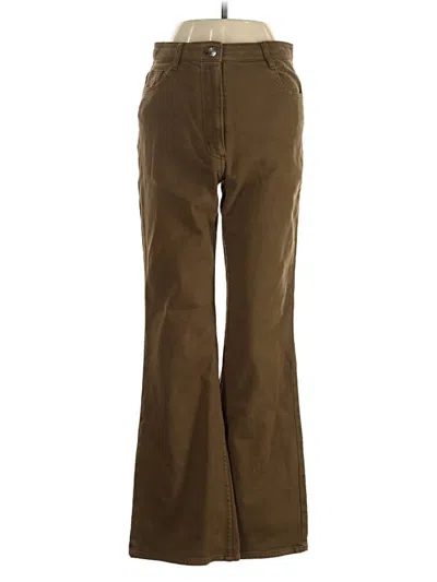 Pre-owned Wilfred Free Khaki Pant In Brown