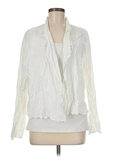 Pre-owned Wilfred Free Long Sleeve Blouse In Ivory