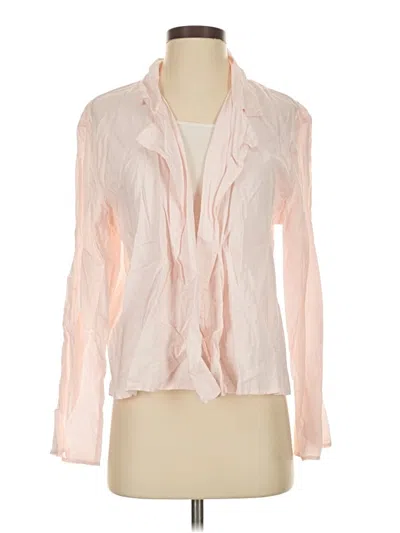 Pre-owned Wilfred Free Long Sleeve Blouse In Pink