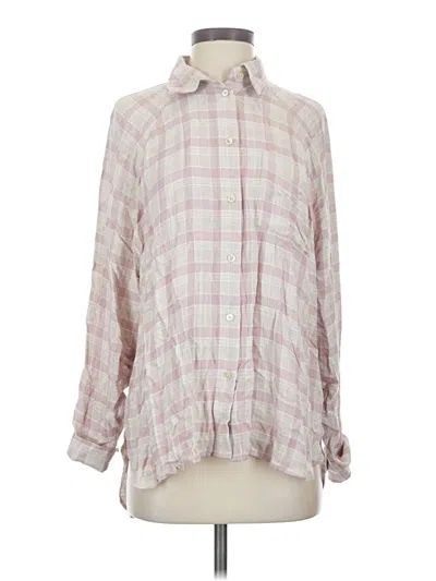 Pre-owned Wilfred Free Long Sleeve Blouse In Pink