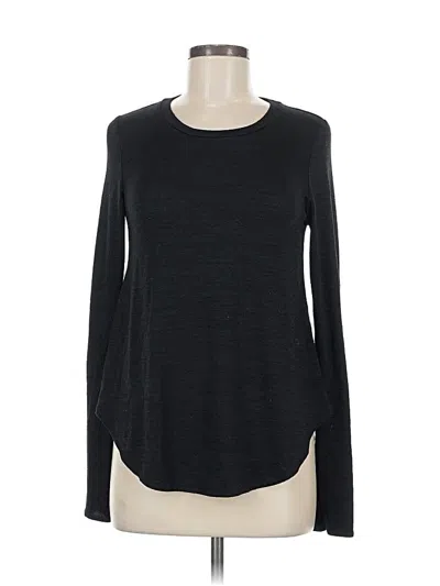 Pre-owned Wilfred Free Long Sleeve T-shirt In Black