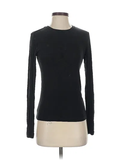 Pre-owned Wilfred Free Long Sleeve T-shirt In Black