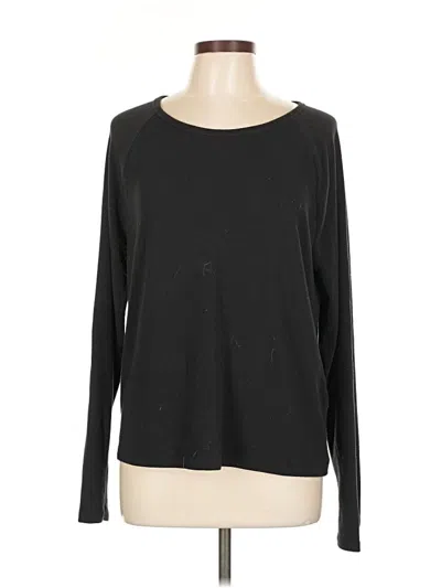 Pre-owned Wilfred Free Long Sleeve T-shirt In Black