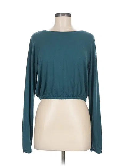 Pre-owned Wilfred Free Long Sleeve T-shirt In Blue