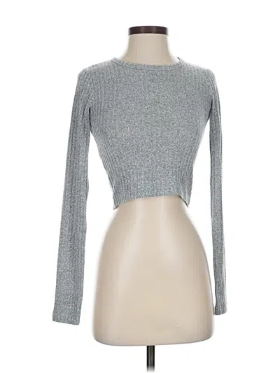 Pre-owned Wilfred Free Long Sleeve T-shirt In Silver