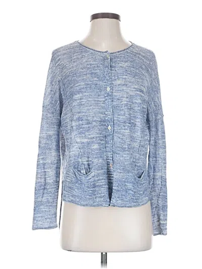 Pre-owned Wilfred Free Long Sleeve Top Blue Square Neckline Tops