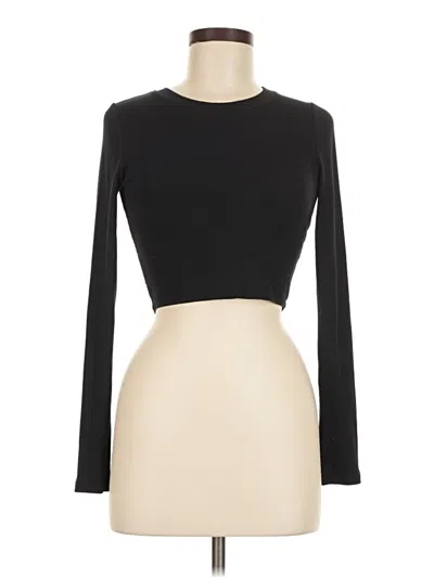 Pre-owned Wilfred Free Long Sleeve T-shirt In Black