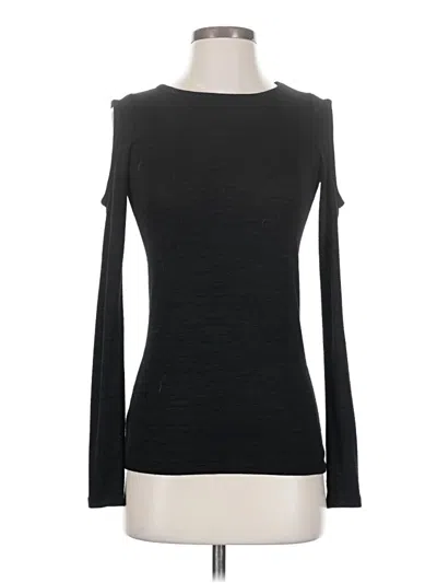 Pre-owned Wilfred Free Long Sleeve T-shirt In Black