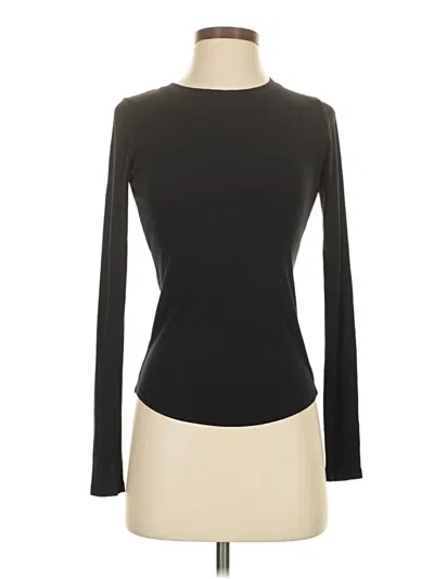 Pre-owned Wilfred Free Long Sleeve T-shirt In Black