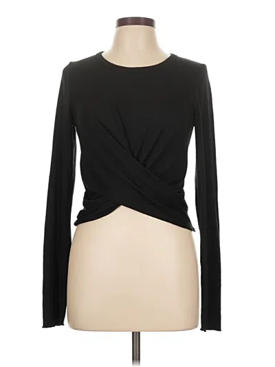 Pre-owned Wilfred Free Long Sleeve T-shirt In Black