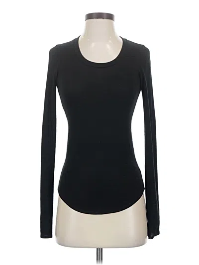 Pre-owned Wilfred Free Long Sleeve T-shirt In Black