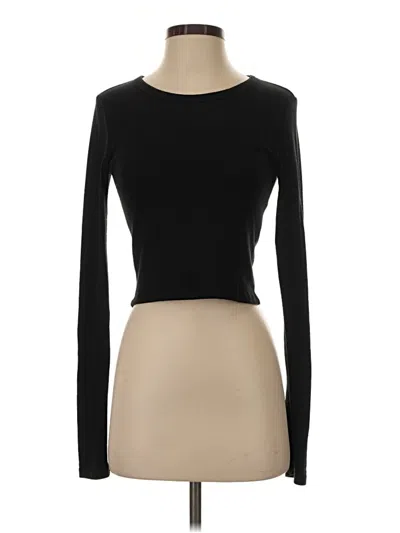 Pre-owned Wilfred Free Long Sleeve T-shirt In Black