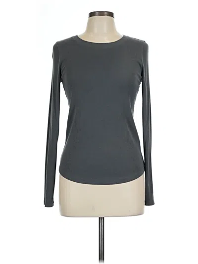 Pre-owned Wilfred Free Long Sleeve T-shirt In Gray