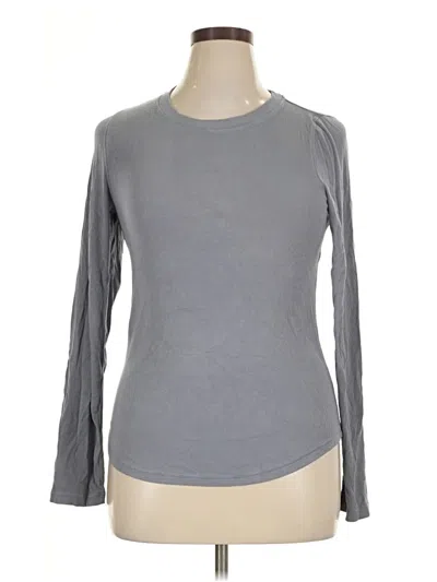 Pre-owned Wilfred Free Long Sleeve T-shirt In Gray