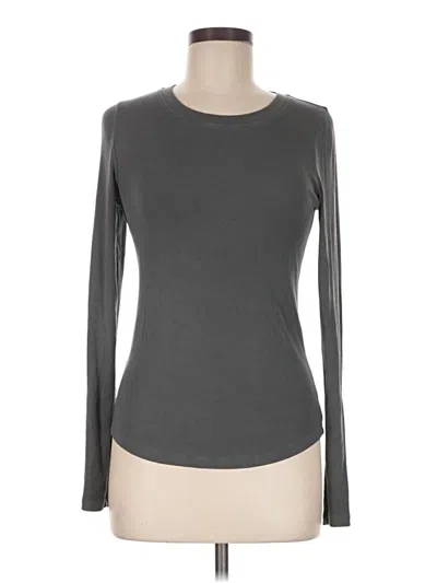 Pre-owned Wilfred Free Long Sleeve T-shirt In Gray