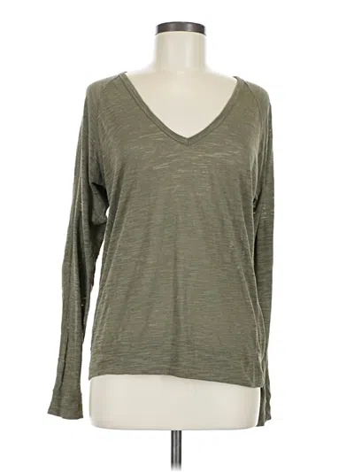 Pre-owned Wilfred Free Long Sleeve T-shirt In Green