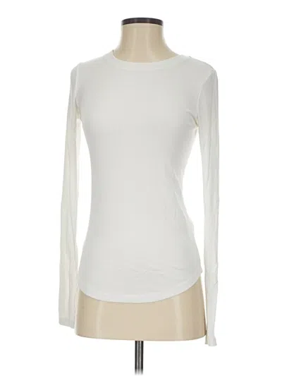 Pre-owned Wilfred Free Long Sleeve T-shirt In Ivory