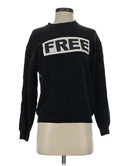 Pre-owned Wilfred Free Pullover Sweater In Black