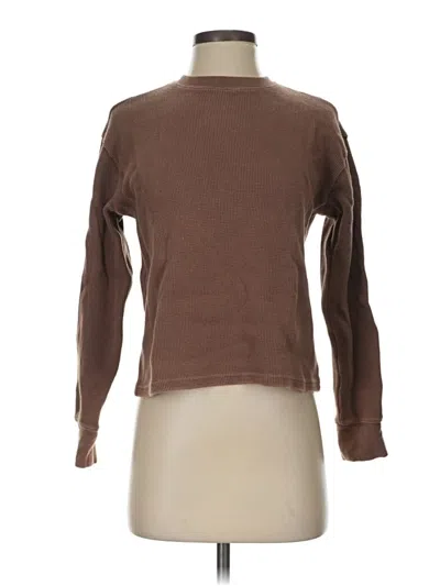 Pre-owned Wilfred Free Pullover Sweater In Brown