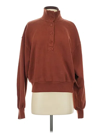 Pre-owned Wilfred Free Pullover Sweater In Brown
