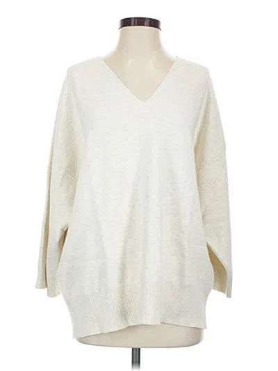 Pre-owned Wilfred Free Pullover Sweater In Ivory