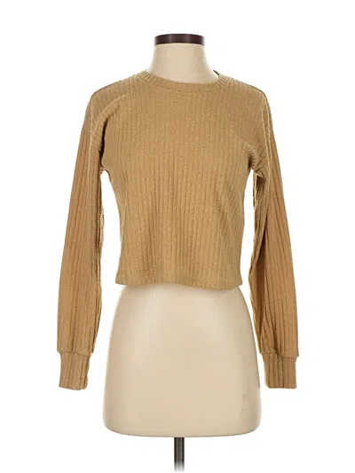 Pre-owned Wilfred Free Pullover Sweater In Tan