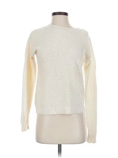 Pre-owned Wilfred Free Pullover Sweater In White