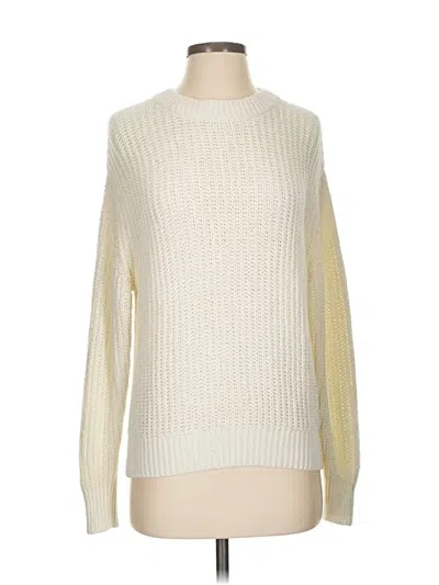 Pre-owned Wilfred Free Pullover Sweater In White