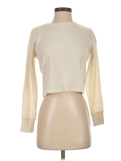 Pre-owned Wilfred Free Pullover Sweater In White