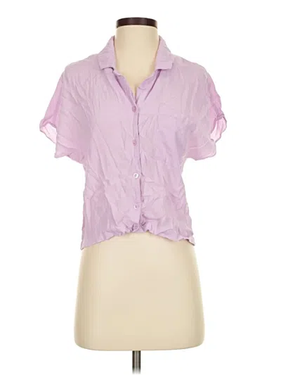Pre-owned Wilfred Free Short Sleeve Blouse In Pink