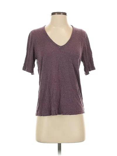 Pre-owned Wilfred Free Short Sleeve T-shirt In Purple
