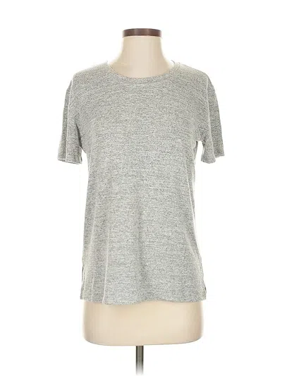 Pre-owned Wilfred Free Short Sleeve Top Gray Crew Neck Tops