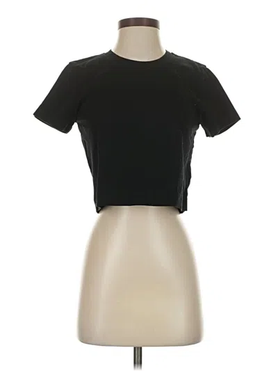 Pre-owned Wilfred Free Short Sleeve T-shirt In Black