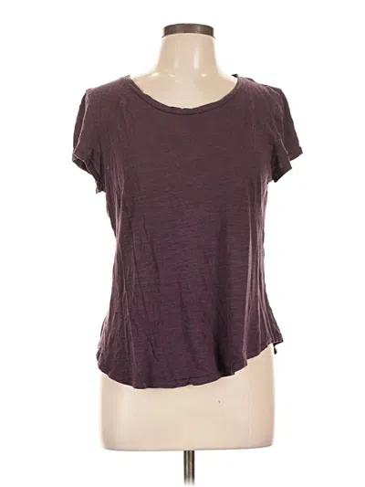 Pre-owned Wilfred Free Short Sleeve T-shirt In Burgundy