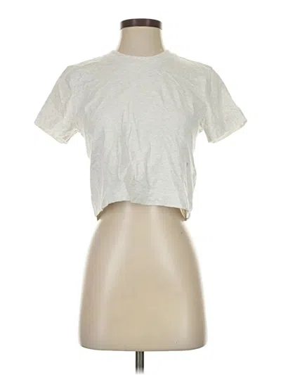 Pre-owned Wilfred Free Short Sleeve T-shirt In Silver