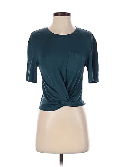 Pre-owned Wilfred Free Short Sleeve T-shirt In Teal
