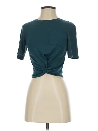 Pre-owned Wilfred Free Short Sleeve T-shirt In Teal