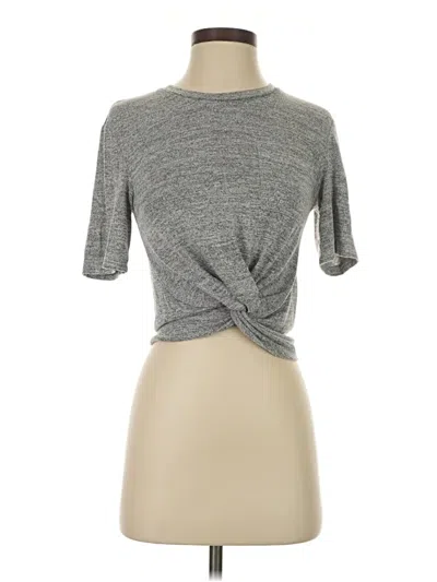 Pre-owned Wilfred Free Short Sleeve Turtleneck In Gray
