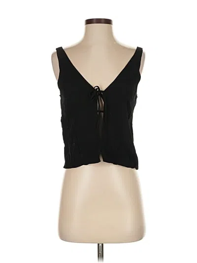 Pre-owned Wilfred Free Sleeveless Blouse In Black