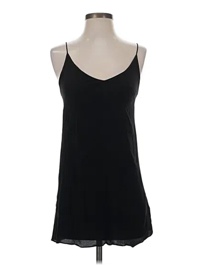 Pre-owned Wilfred Free Sleeveless Top Black Halter Neckline Tops
