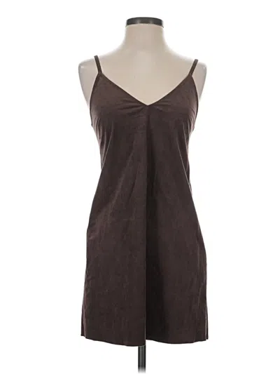 Pre-owned Wilfred Free Sleeveless Top Brown Sweetheart Neckline Tops