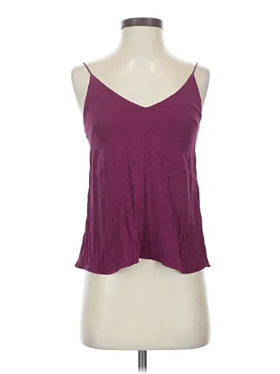 Pre-owned Wilfred Free Sleeveless Top Burgundy Sweetheart Neckline Tops